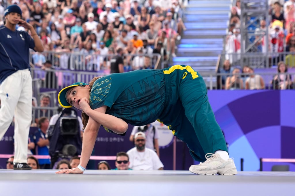 Australia’s Rachael Gunn was widely ridiculed for her performance in Paris. Photo: AP Australia’s Rachael Gunn was widely ridiculed for her performance in Paris. Photo: AP