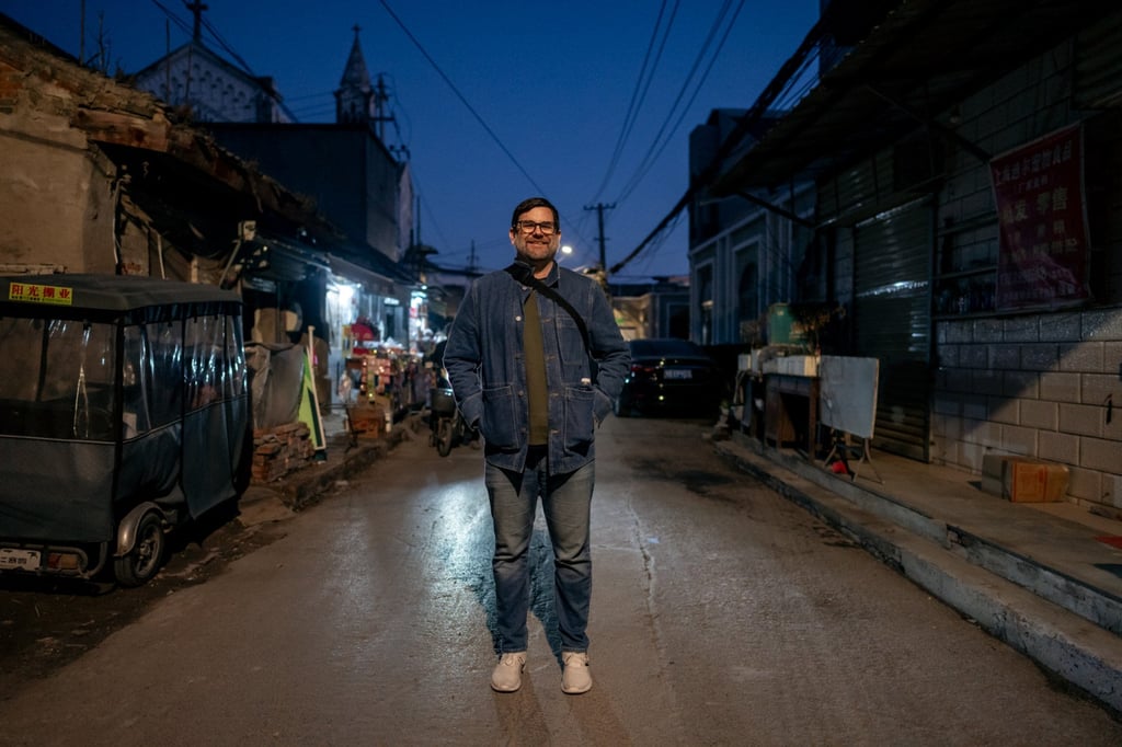 St. Cavish in Kaifeng city, in China’s Henan province. He is revered for his expert knowledge of Chinese food. Photo: Graeme Kennedy