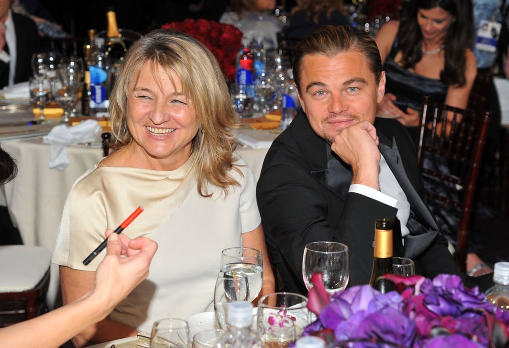 Proud mum Irmelin Indenbirken and Leonardo DiCaprio. Photo: Getty Images