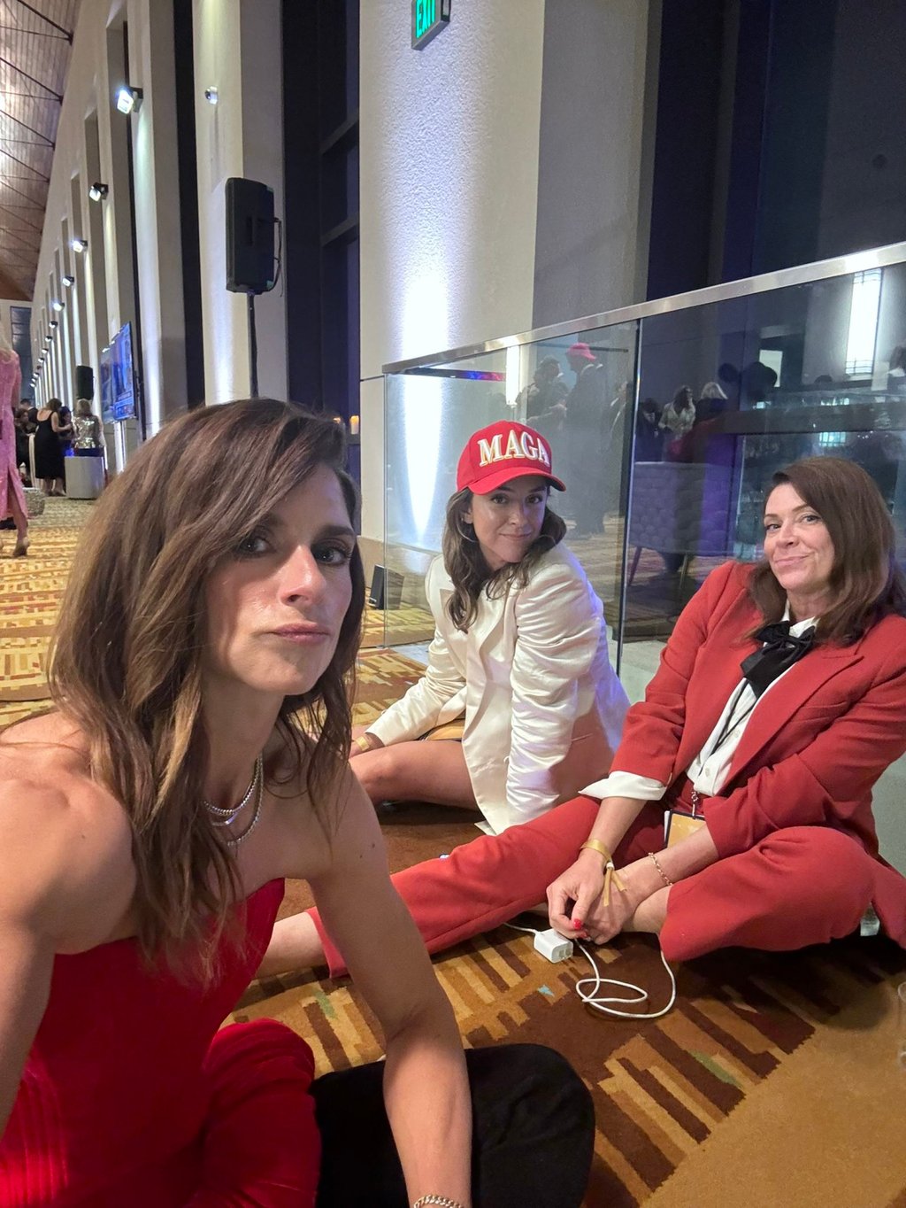 Trump supporter Danica Patrick says she wasn’t invited to his election victory Mar-a-Lago bash. Photo: DanicaPatrick/X