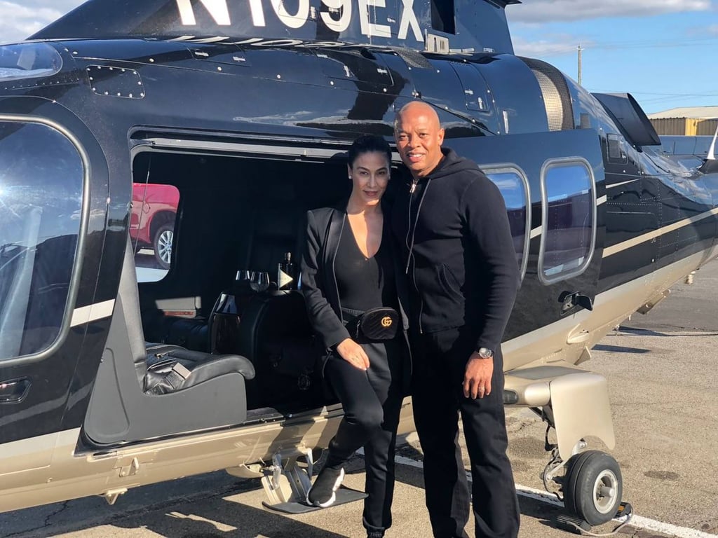Nicole Young and Dr Dre in May 2018. Photo: @drdre/Instagram Nicole Young and Dr Dre in May 2018. Photo: @drdre/Instagram