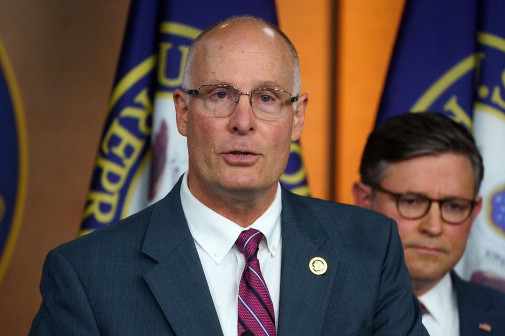 US congressman John Moolenaar, a Michigan Republican and vocal critic of Beijing, chairs the House select committee on China. Photo: EPA-EFE