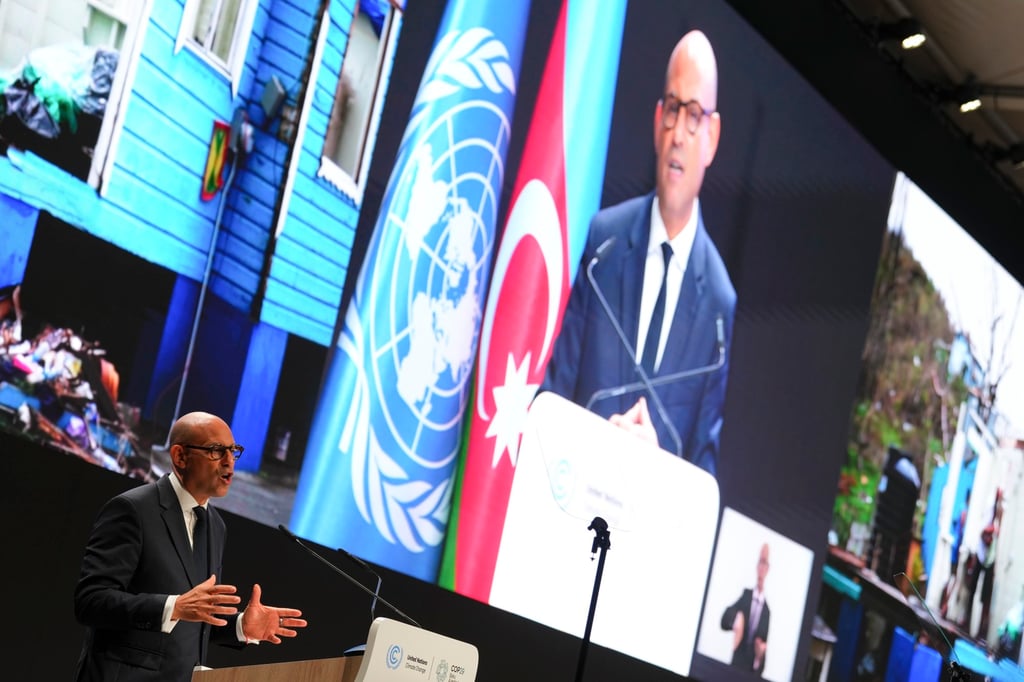 UN climate chief Simon Stiell. Photo: AP UN climate chief Simon Stiell. Photo: AP