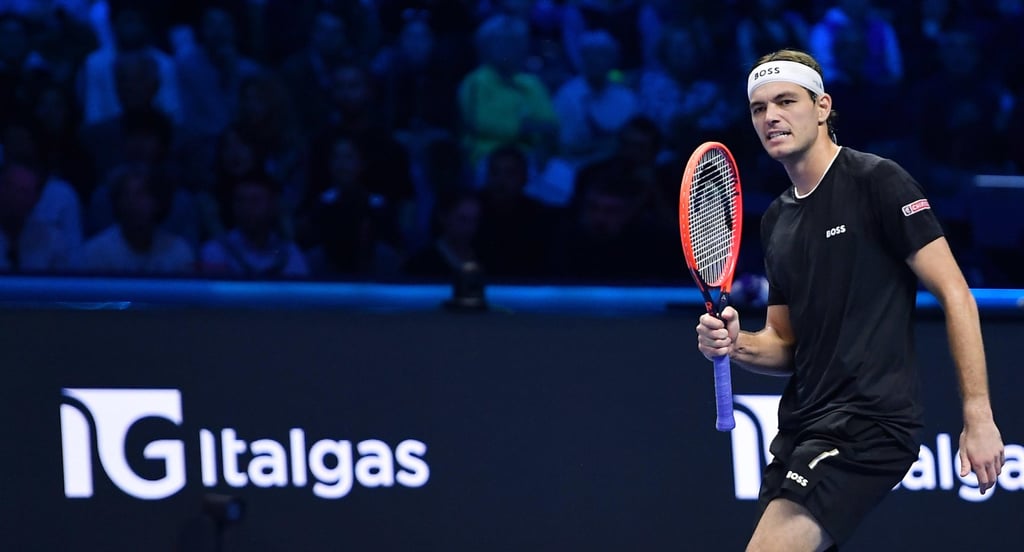 Taylor Fritz says he was not bothered by Medvedev’s actions, saying he “always cracks me up”. Photo: EPA-EFE Taylor Fritz says he was not bothered by Medvedev’s actions, saying he “always cracks me up”. Photo: EPA-EFE