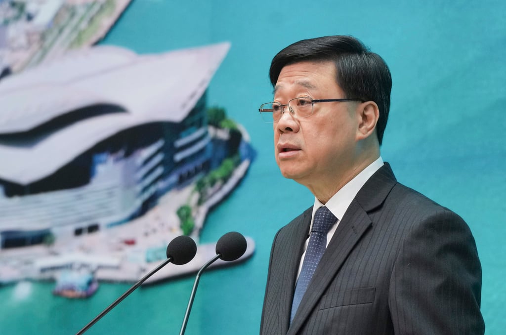 Chief Executive John Lee is heading off to Peru for this year’s Asia-Pacific Economic Cooperation summit. Photo: May Tse