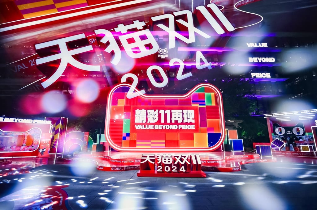 A record-breaking 589 brands generated more than 100 million yuan in gross merchandise value during this year’s Singles’ Day campaign.