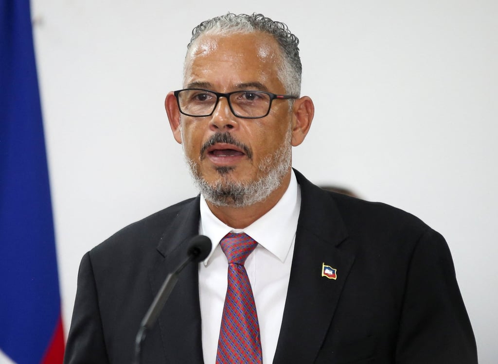 Businessman Alix Didier Fils-Aime was sworn in as Haiti’s new prime minister on Monday. Photo: Reuters Businessman Alix Didier Fils-Aime was sworn in as Haiti’s new prime minister on Monday. Photo: Reuters
