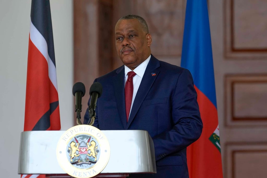 Haiti’s Prime Minister Garry Conille was fired on Sunday. Photo: AP