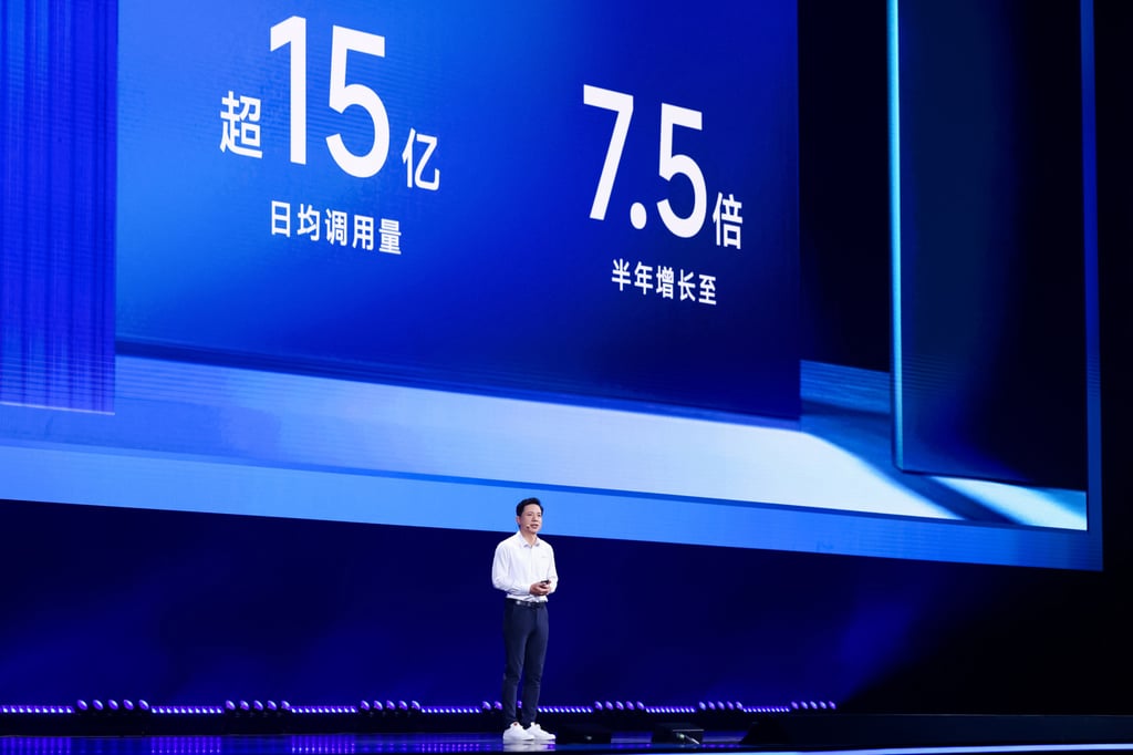 Baidu founder and CEO Robin Li Yanhong speaks at the Baidu World 2024 conference in Shanghai. Photo: Baidu Baidu founder and CEO Robin Li Yanhong speaks at the Baidu World 2024 conference in Shanghai. Photo: Baidu