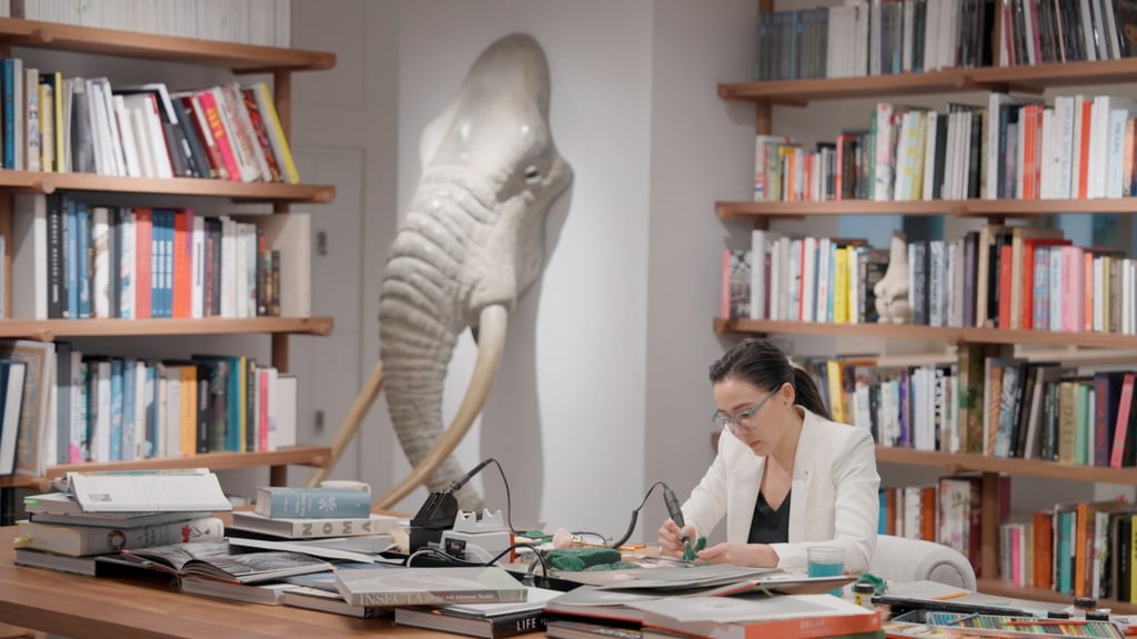 Cindy Chao working on new jewellery creations. Photo: Handout Cindy Chao working on new jewellery creations. Photo: Handout