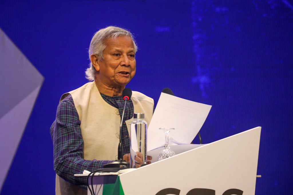 Muhammad Yunus, head of Bangladesh’s interim government. Photo: EPA-EFE Muhammad Yunus, head of Bangladesh’s interim government. Photo: EPA-EFE