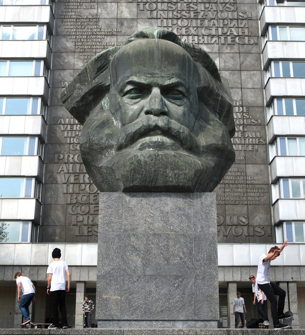 Karl Marx statue, Germany. Shutterstock Karl Marx statue, Germany. Shutterstock