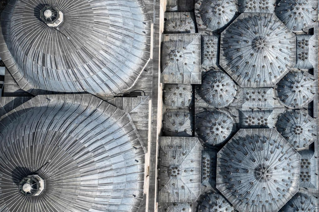 The 500-year-old Zeyrek Cinili Hamam seen from above. Photo: AFP The 500-year-old Zeyrek Cinili Hamam seen from above. Photo: AFP