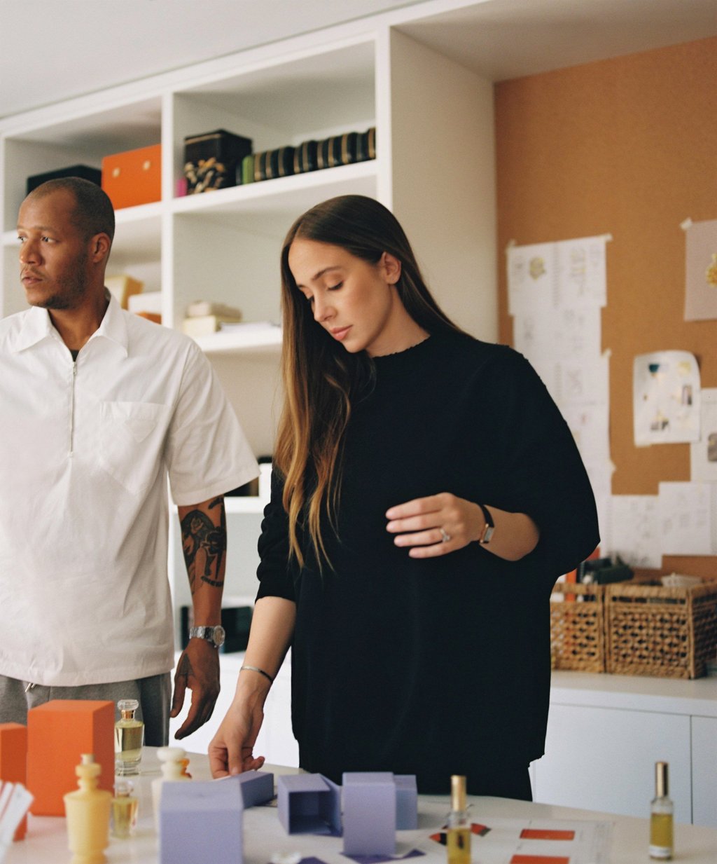 Heron Preston and his partner Sabrina Albarello target the next wave of trends. Photo: Handout