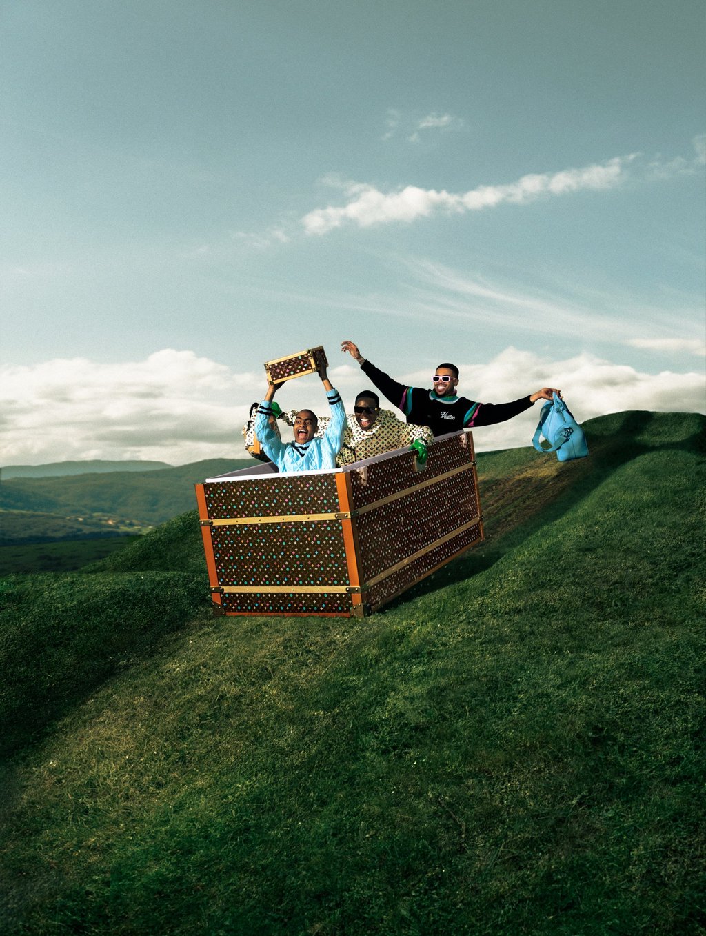 A recent collaboration between Louis Vuitton and Tyler the Creator combines heritage with fun. Photo: Handout A recent collaboration between Louis Vuitton and Tyler the Creator combines heritage with fun. Photo: Handout