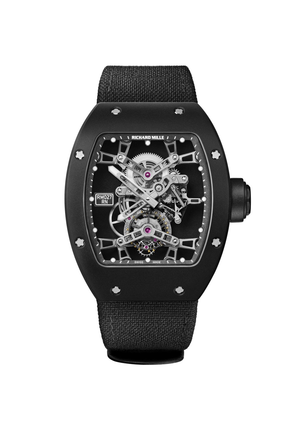 The Richard Mille RM 027 Tourbillon Rafael Nadal model was released in 2010. Photo: Handout The Richard Mille RM 027 Tourbillon Rafael Nadal model was released in 2010. Photo: Handout