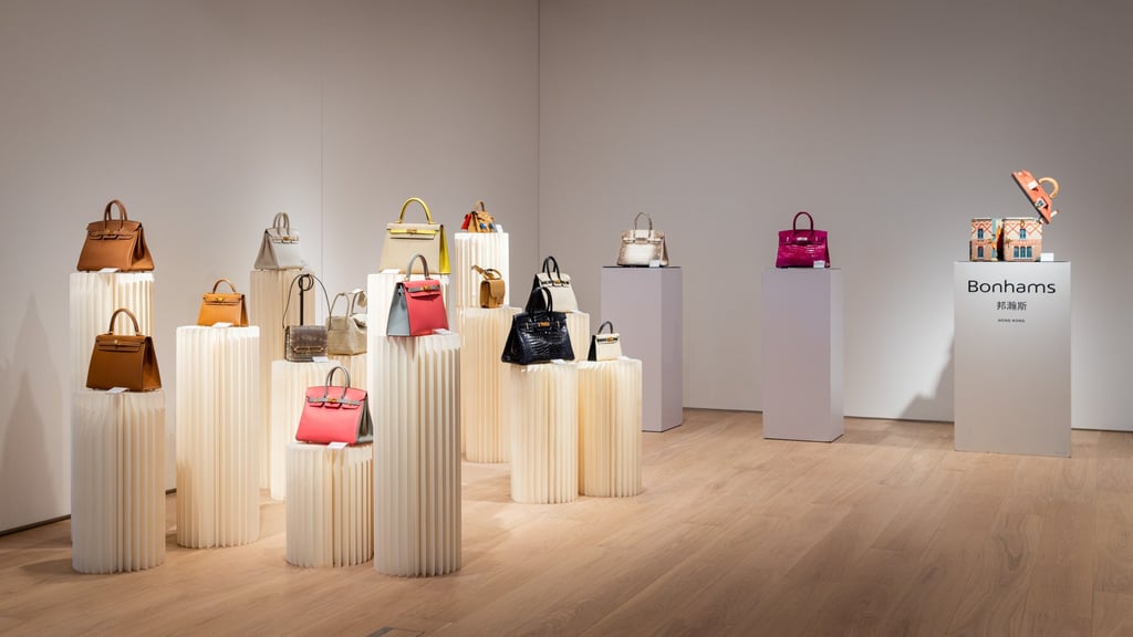 The opening of Bonhams’ new Hong Kong headquarters means it can now host a greater variety of exhibitions and events, such as its designer handbags private sale.