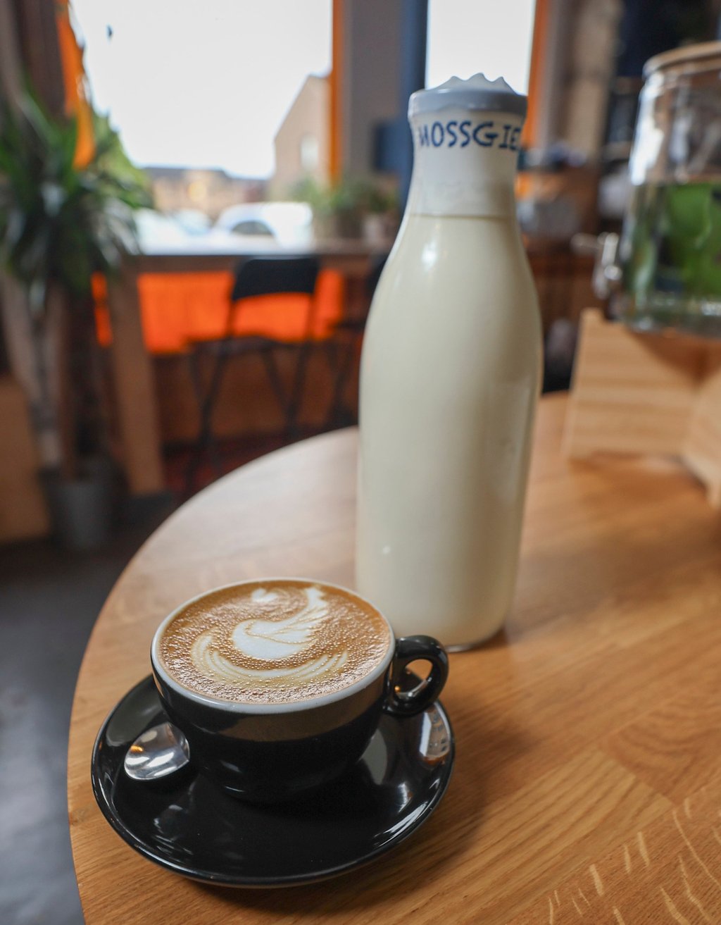 A £272 (US$344) flat white, made with espresso and steamed milk from Mossgiel Farm, at The Good Coffee Cartel in Glasgow, Scotland. Photo: via AP A £272 (US$344) flat white, made with espresso and steamed milk from Mossgiel Farm, at The Good Coffee Cartel in Glasgow, Scotland. Photo: via AP