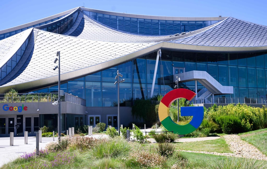 Google’s Bay View campus in Mountain View, California. Photo: AFP Google’s Bay View campus in Mountain View, California. Photo: AFP