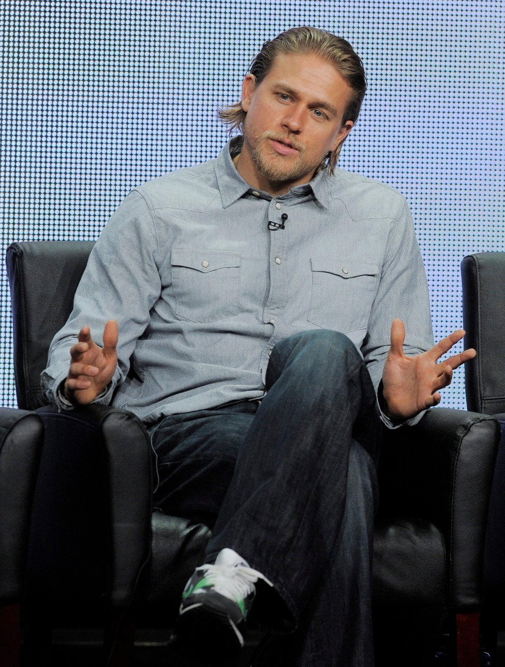 Charlie Hunnam, star of Sons of Anarchy, married Katharine Towne after he’d known her for only three weeks. Photo: AP
