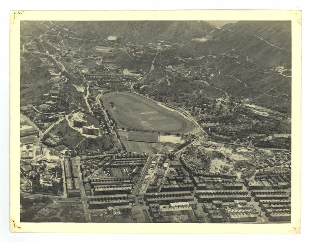 An aerial View of Happy Valley and Wan Chai in 1948. Photo: Courtesy of Cheung Shun Kwong Alan An aerial View of Happy Valley and Wan Chai in 1948. Photo: Courtesy of Cheung Shun Kwong Alan