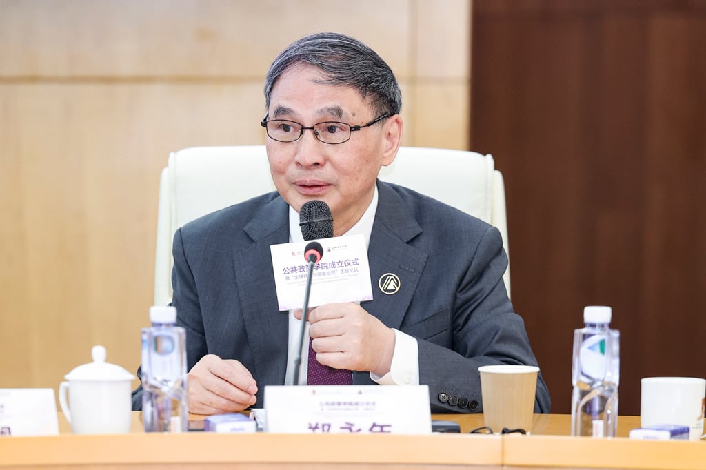 Zheng Yongnian says Donald Trump may damage bilateral ties with tariffs but “he does not actually want to go to war with China”. Photo: CUHK-Shenzhen