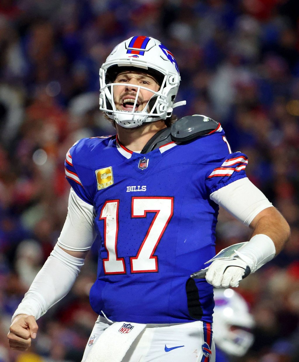 Buffalo Bills quarterback Josh Allen. Photo: AFP Buffalo Bills quarterback Josh Allen. Photo: AFP