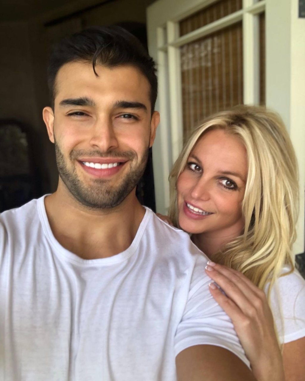 Sam Asghari appears to have moved on from his former partner Britney Spears. Photo: @britneyspears/Instagram