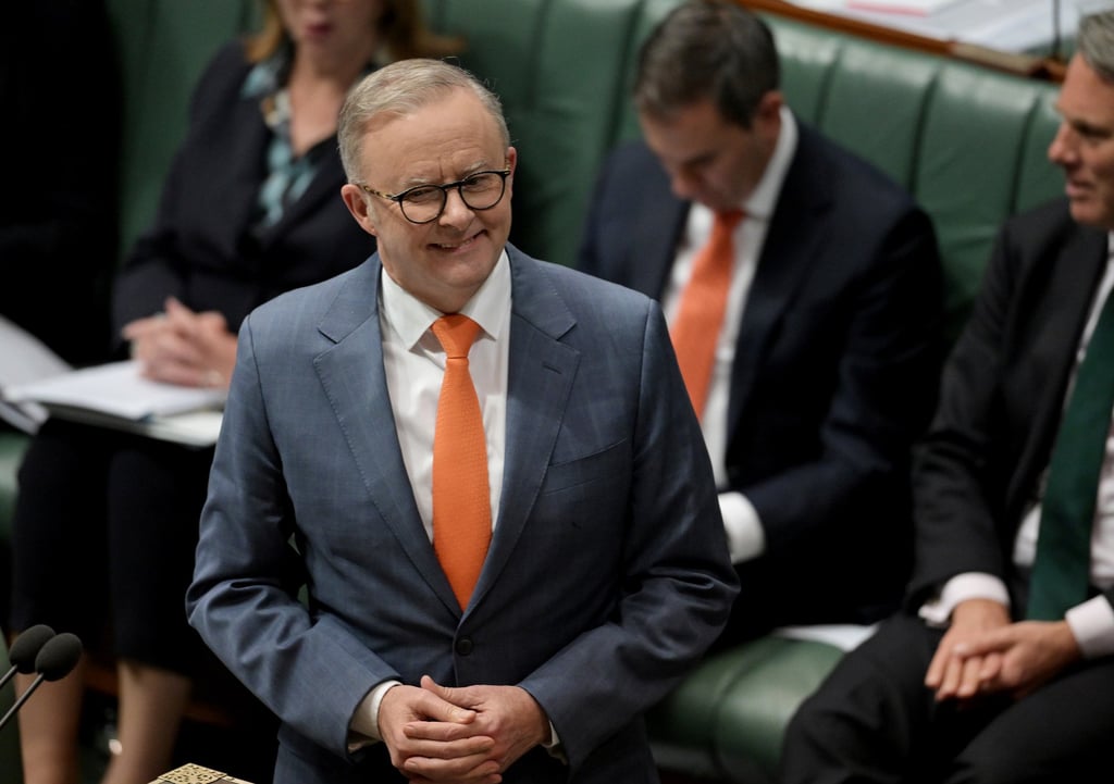 Australian Prime Minister Anthony Albanese in the House of Representatives at Australian Parliament House on Aug. 22, 2024. Photo: Getty Images/TNS Australian Prime Minister Anthony Albanese in the House of Representatives at Australian Parliament House on Aug. 22, 2024. Photo: Getty Images/TNS