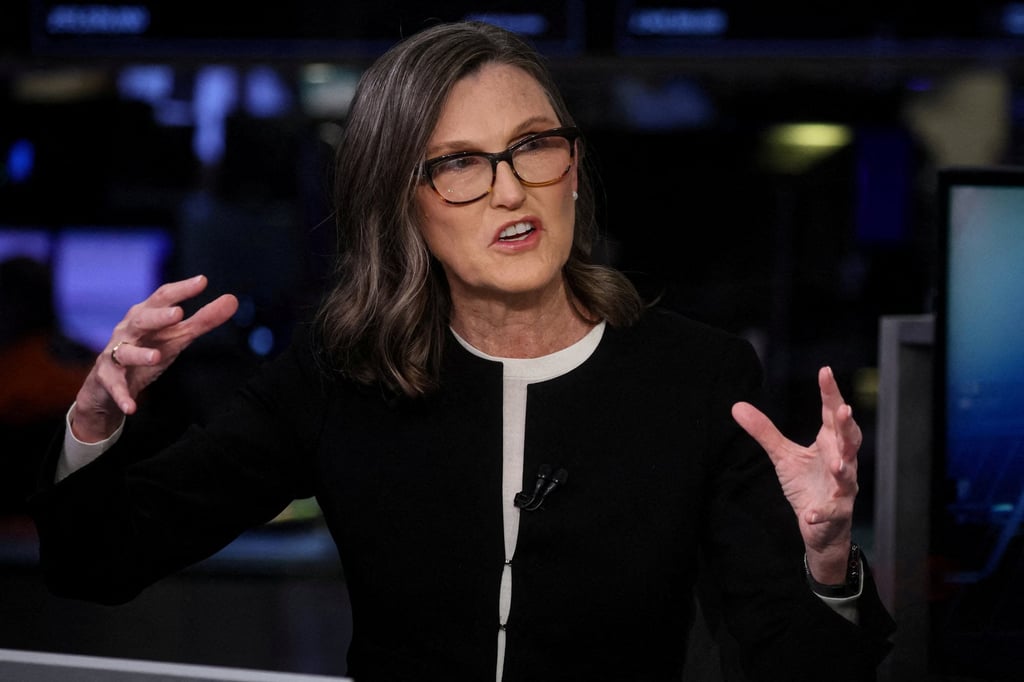 Cathie Wood, founder and CEO of Ark Investment Management. Photo: Reuters