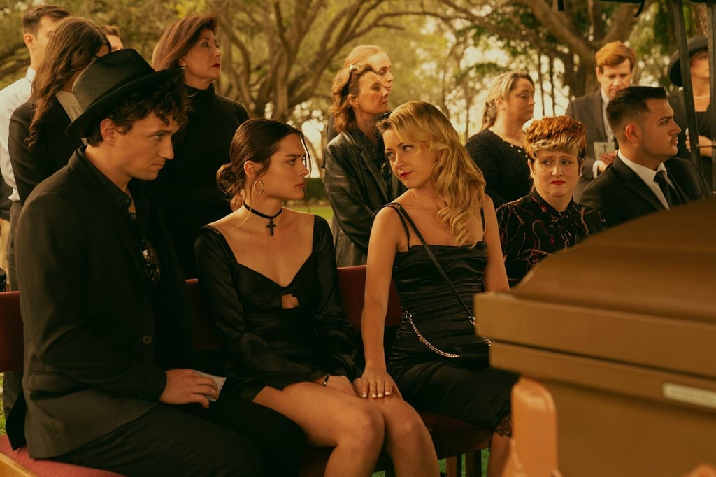 Charlotte Lawrence (centre) in Bad Monkey. Photo: IMDB
