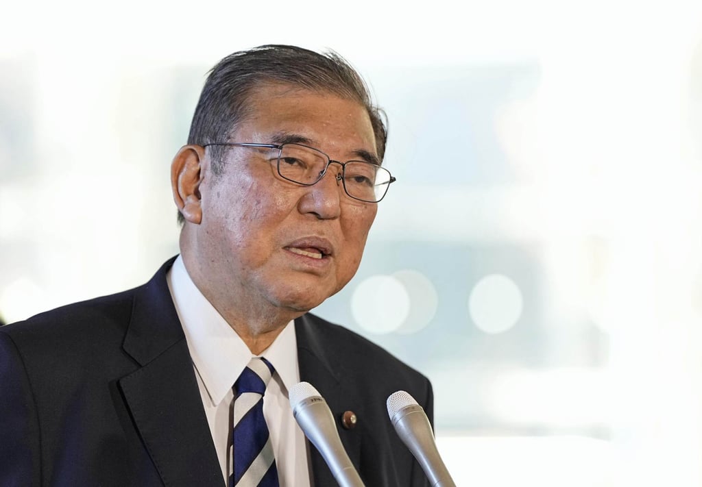 Japanese Prime Minister Shigeru Ishiba has flagged a series of abuses involving tourists suspected of illegally trading duty-free goods. Photo: Kyodo