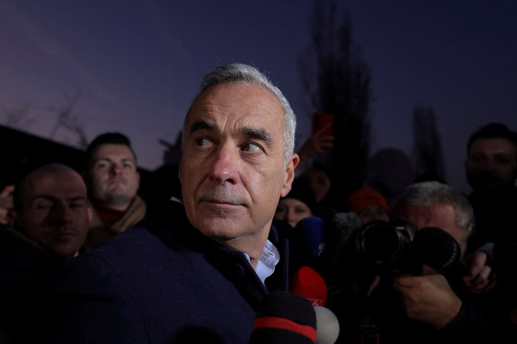 Far-right candidate Calin Georgescu. Photo: Inquam Photos/Octav Ganea via Reuters Far-right candidate Calin Georgescu. Photo: Inquam Photos/Octav Ganea via Reuters