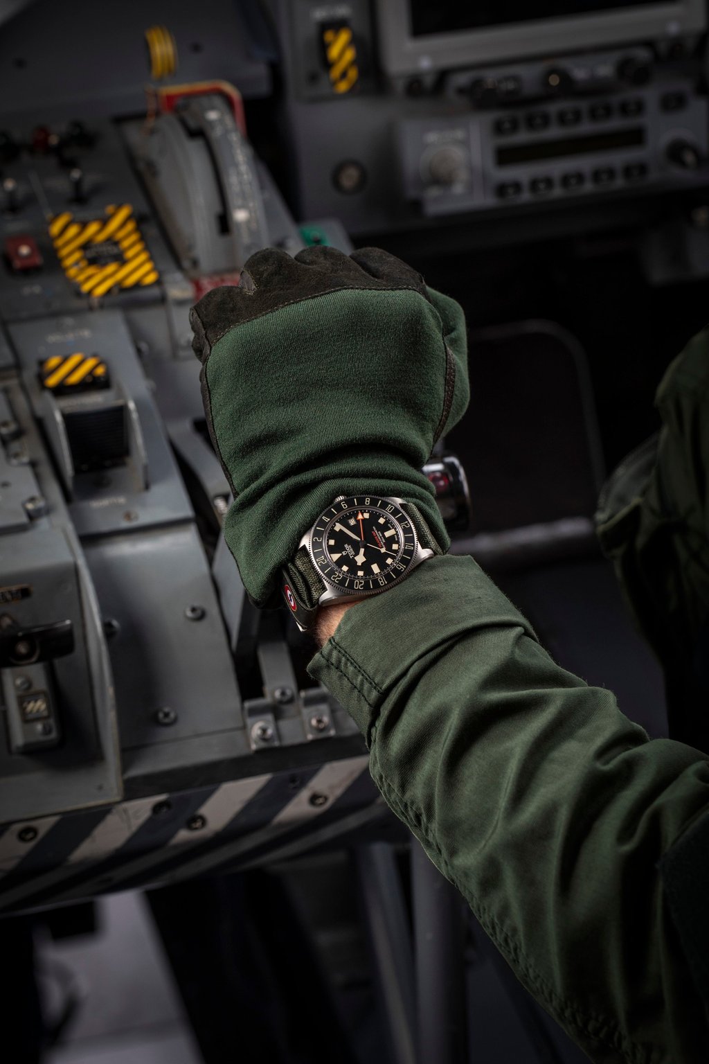 The Tudor Pelagos FXD GMT has been developed with the Aéronautique Navale (the French navy’s air arm) in mind. Photo: Handout