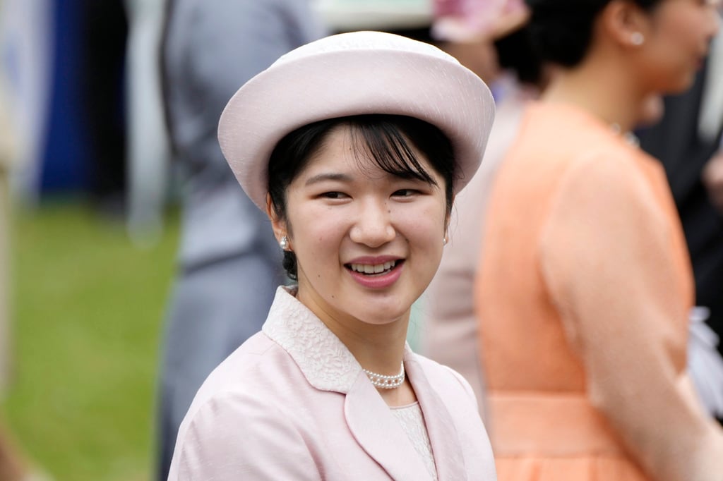 Japan’s Princess Aiko greets the guests during a spring garden party at the Akasaka Palace imperial garden in Tokyo. File photo: AP Japan’s Princess Aiko greets the guests during a spring garden party at the Akasaka Palace imperial garden in Tokyo. File photo: AP