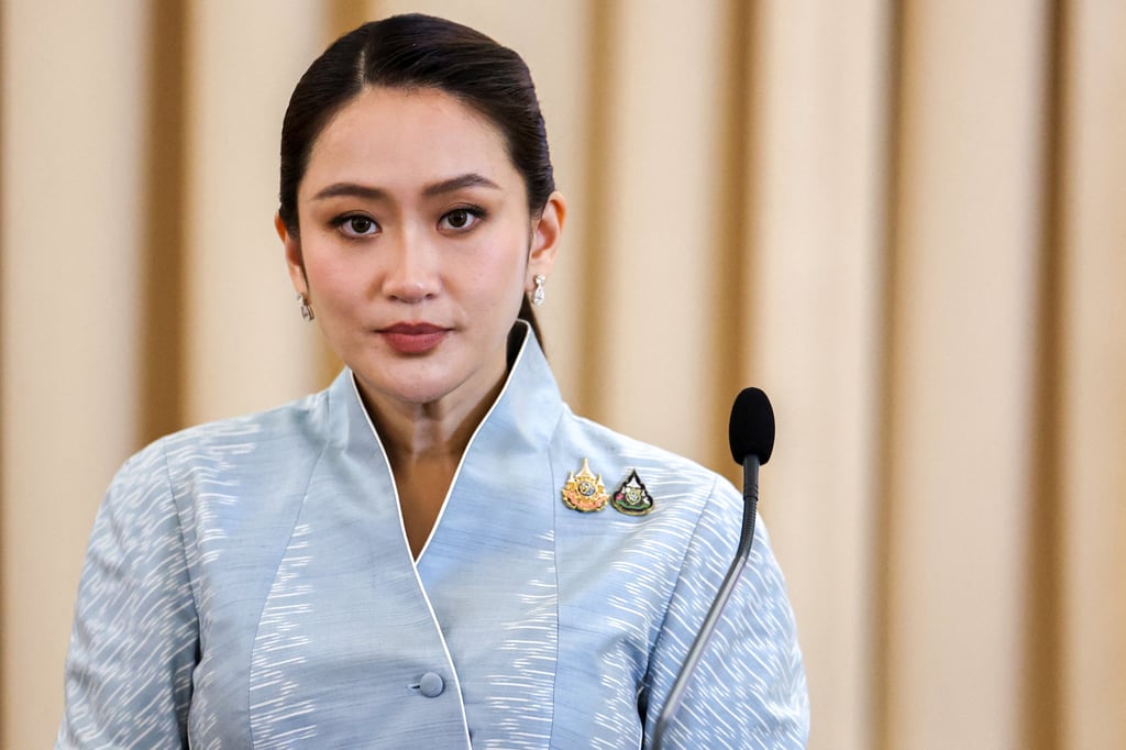 Thailand’s Prime Minister Paetongtarn Shinawatra told reporters it was “inconclusive” whether the Thai fishing boats had intruded into Myanmar’s territorial waters. Photo: Reuters