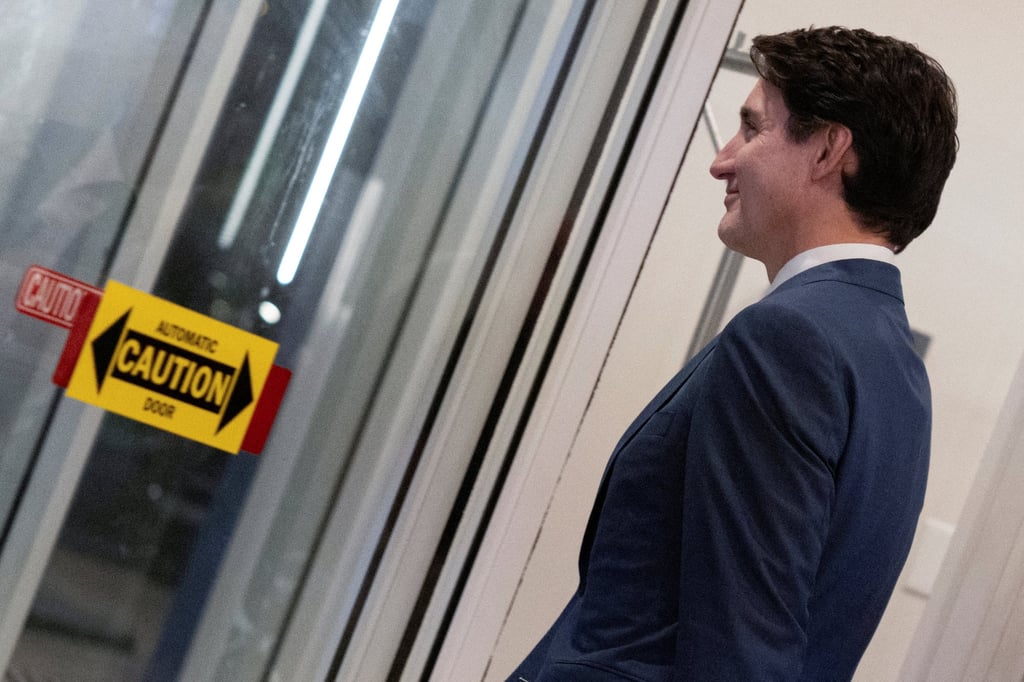 Canada’s Prime Minister Justin Trudeau before meeting with US President-elect Donald Trump. Photo: Reuters