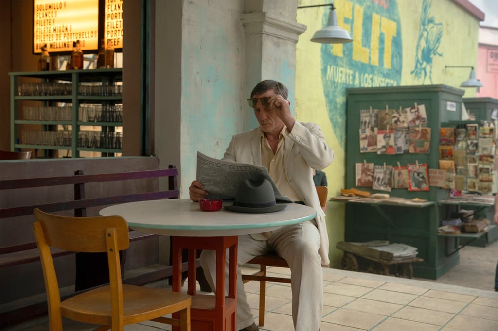 Daniel Craig in a scene from Queer. He plays an American expat living in 1950s Mexico City. Photo: A24 via AP Daniel Craig in a scene from Queer. He plays an American expat living in 1950s Mexico City. Photo: A24 via AP