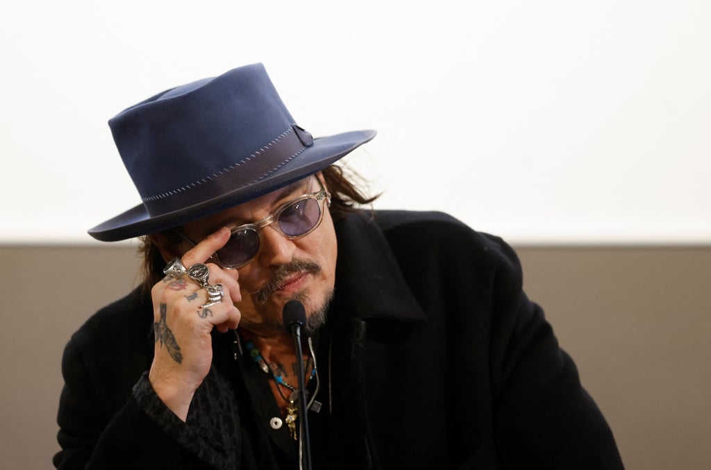 Johnny Depp presenting his second film as director, Modì, Three Days on the Wing of Madness, at Seville’s European Film Festival in Seville, Spain, last month. Photo: Reuters Johnny Depp presenting his second film as director, Modì, Three Days on the Wing of Madness, at Seville’s European Film Festival in Seville, Spain, last month. Photo: Reuters