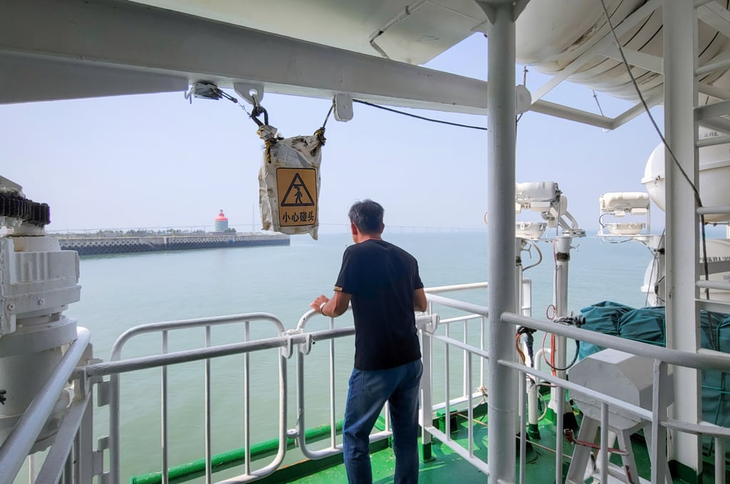 The Huadong Pearl VIII arrives at Incheon Port. Photo: Kristian Odebjer The Huadong Pearl VIII arrives at Incheon Port. Photo: Kristian Odebjer