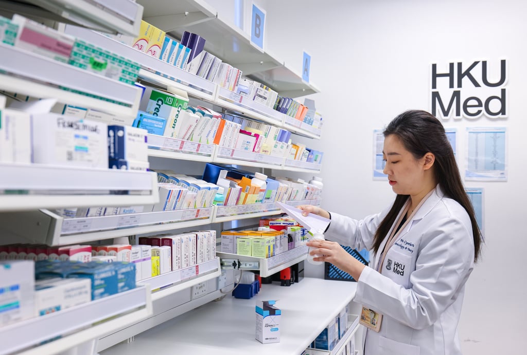 HKU’s community pharmacy. Photo: Nora Tam HKU’s community pharmacy. Photo: Nora Tam