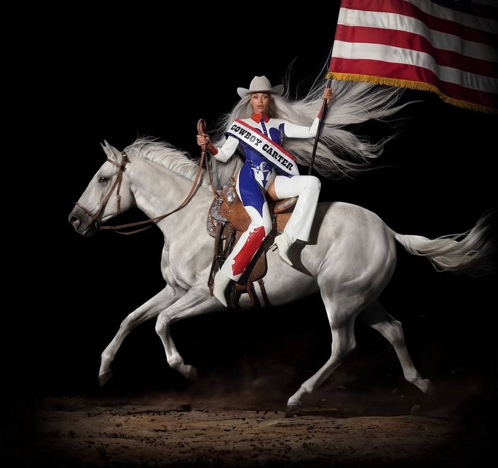 The cover of Beyoncé’s 2023 album Cowboy Carter.