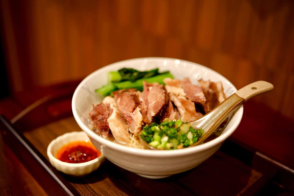 Better than your average snack – Shui Kee’s popular beef brisket noodles. Photo: Handout