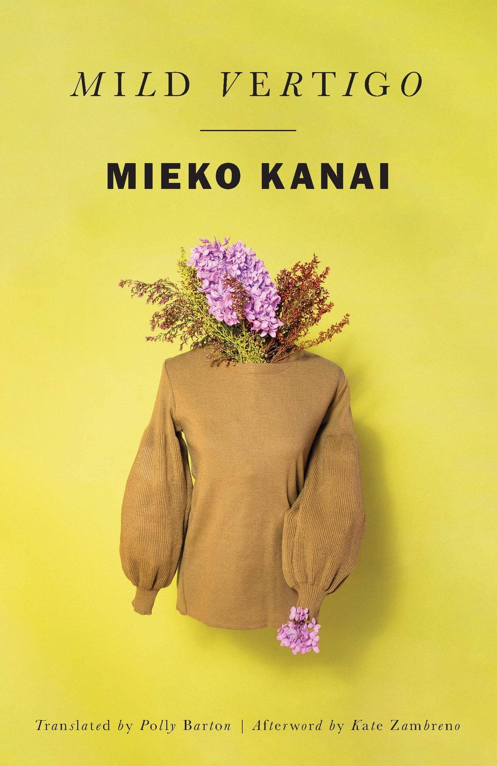 The cover of Mieko Kanai’s book Mild Vertigo. Photo: Fitzcarraldo Editions