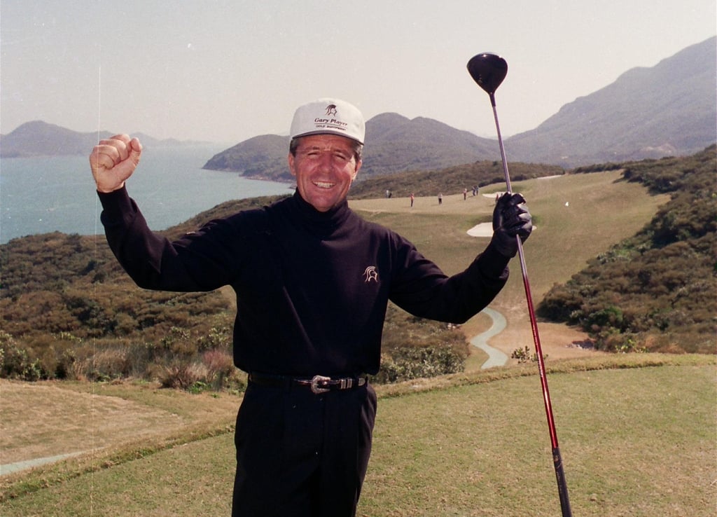 Gary Player opens the Kau Sai Chau Public Golf Course in Hong Kong, in 1995. Photo: SCMP Archives Gary Player opens the Kau Sai Chau Public Golf Course in Hong Kong, in 1995. Photo: SCMP Archives