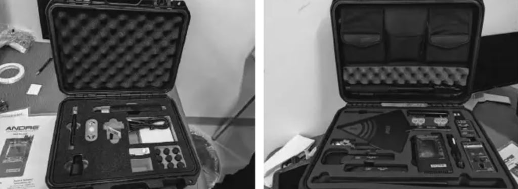 FBI agents seized various electronic devices from Shenghua Wen’s home in Ontario, California. Photos: US Justice Department