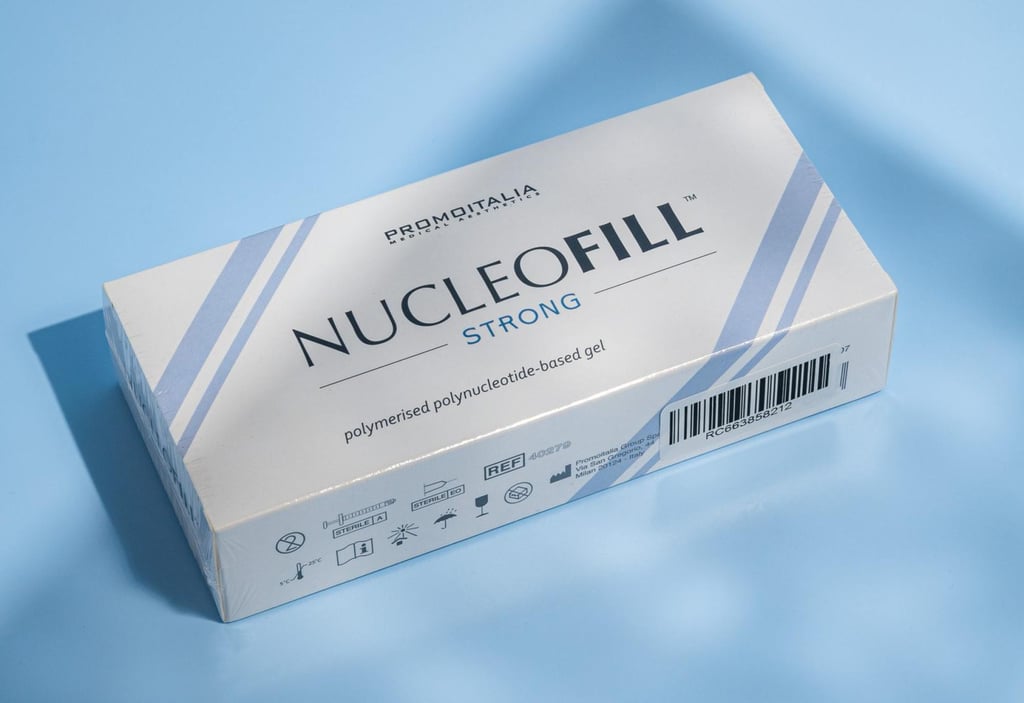 Nucleofill by Promoitalia is a polynucleotide-based beauty product. Photo: Refine Pharma Nucleofill by Promoitalia is a polynucleotide-based beauty product. Photo: Refine Pharma