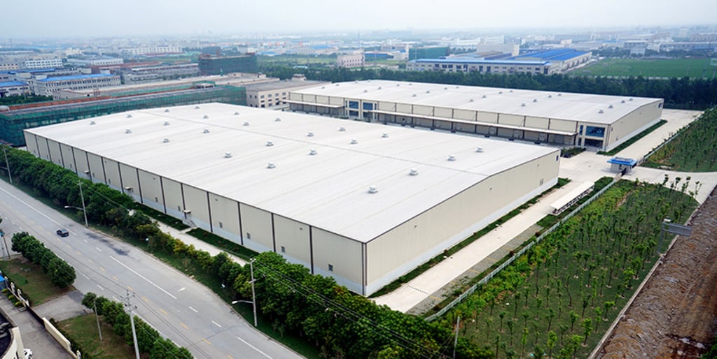 ESR’s Pinghu Logistics Park in China. Photo: Handout ESR’s Pinghu Logistics Park in China. Photo: Handout