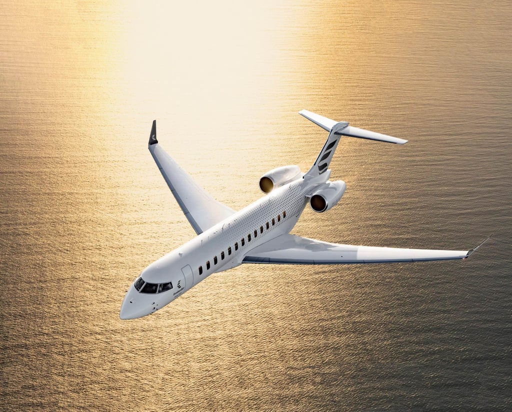 The Global 7500 jet made the longest non-stop flight in the history of business aviation, travelling from Sydney to Detroit, and it also holds 75 city-pair speed records. The Global 7500 jet made the longest non-stop flight in the history of business aviation, travelling from Sydney to Detroit, and it also holds 75 city-pair speed records.