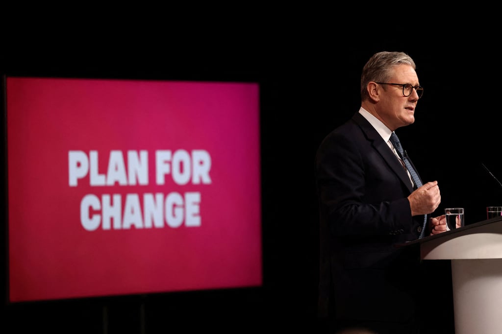 Britain’s Prime Minister Keir Starmer’s latest “plan for change” promised to raise living standards for every part of Britain. Photo: Reuters Britain’s Prime Minister Keir Starmer’s latest “plan for change” promised to raise living standards for every part of Britain. Photo: Reuters